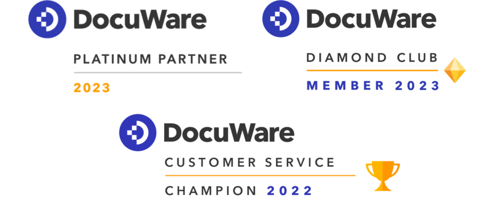 DocuWare Platin Partner 2023 Bahe SmartWork