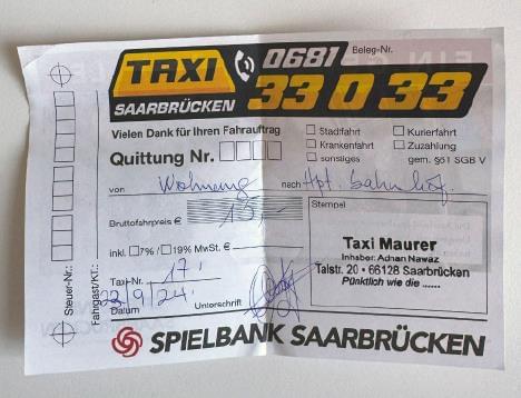 KI-Dokumentenverarbeitung 2 Handschriftlicher Beleg