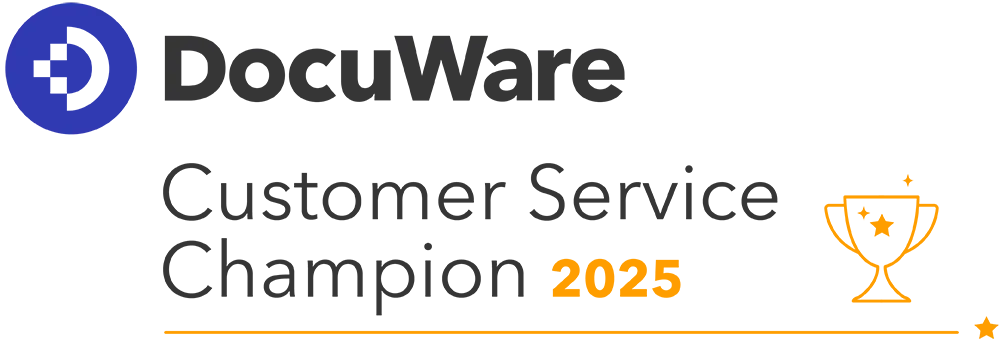 DocuWare Customer Service Champion 2025